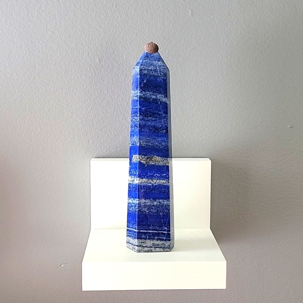 Lapis Lazuli Crystal Tower